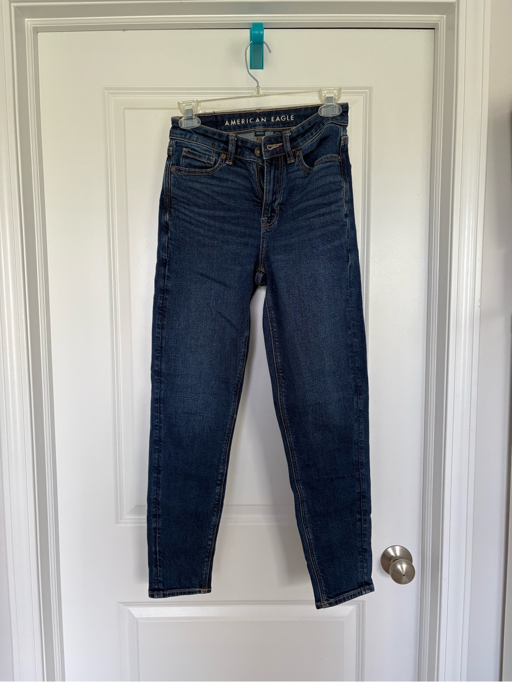American Eagle Outfitters Women’s Dark Wash Mom Jeans